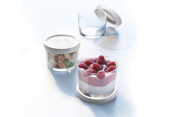 Onctuose Glasschüssel+ Deckel 22cl - 6 St.